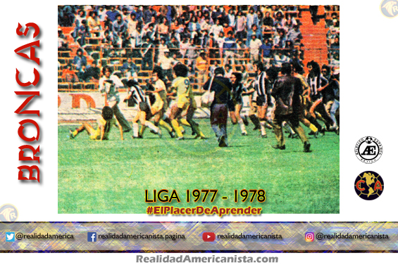 bronca club america atletico espanol 1977 1978