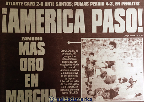 foto 11 historia rivalidad america pumas 1998